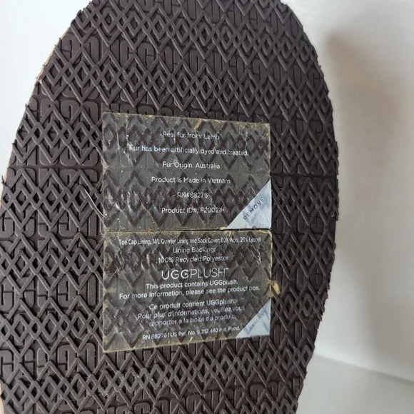 Ugg Parkdale Moc Toe Moccasin Houseshoes in Chestnut Men's Size 13 - Picture 9 of 11